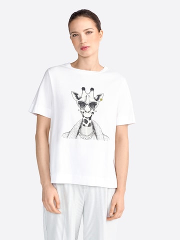 Tricou de la Rich & Royal pe alb: față