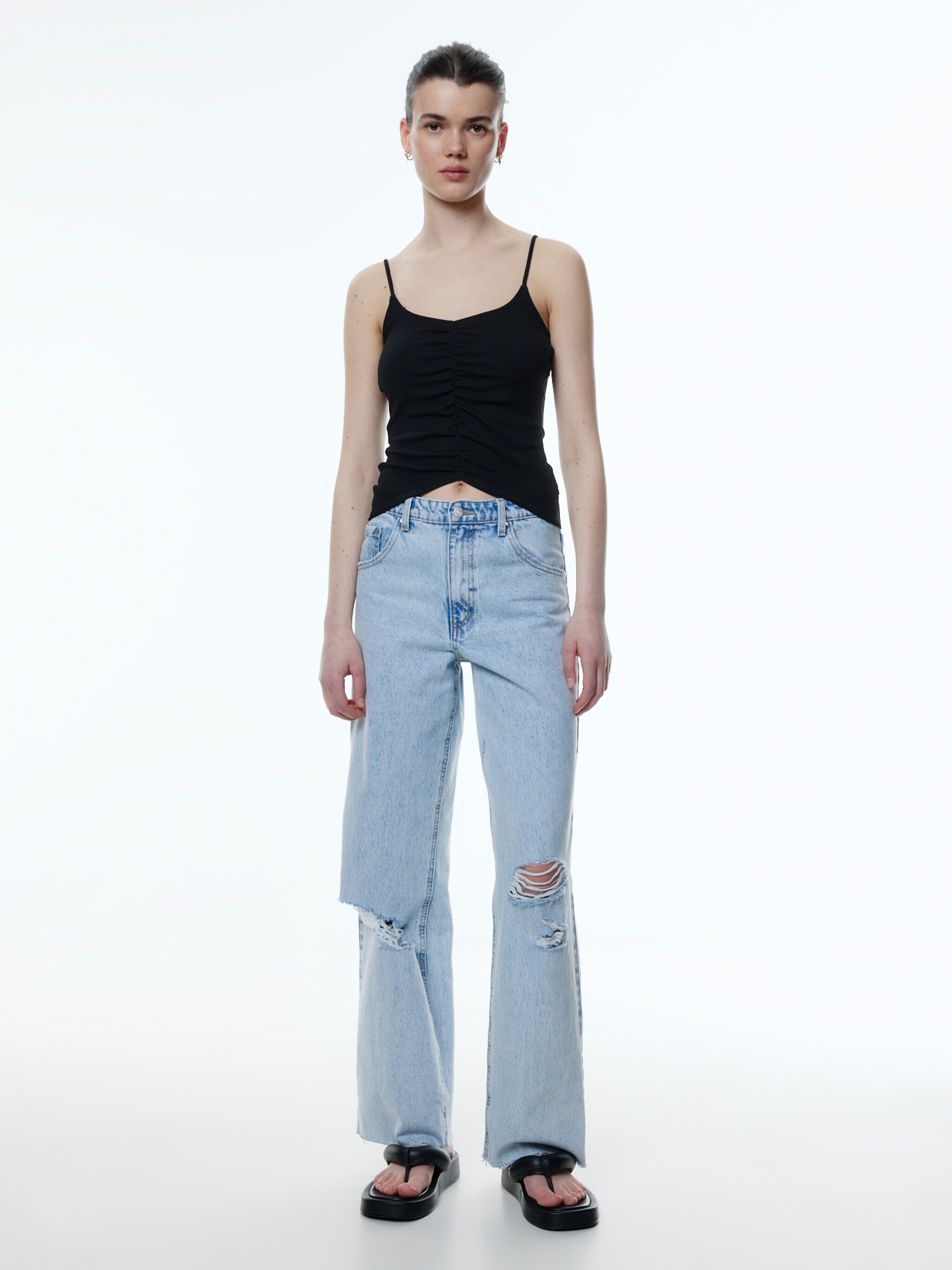 EDITED Producten Top 'Sutton' Zwart