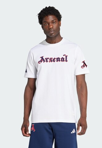 ADIDAS ORIGINALS - Camiseta 'Arsenal US Pack' en blanco: frente