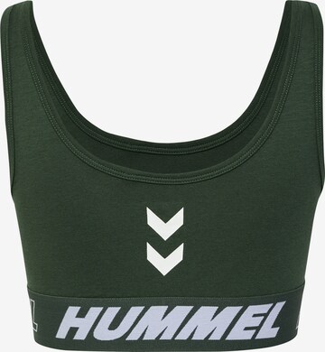 Hummel - Bustier Top deportivo 'TE MAJA' en verde