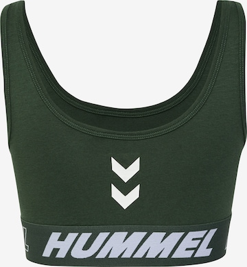 Hummel - Soutien Bustier Top desportivo 'TE MAJA' em verde