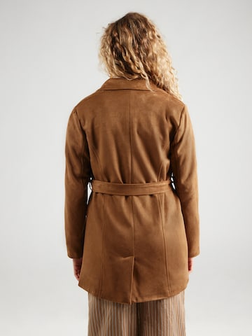 ONLY Between-Seasons Coat 'ONLVALERIE' in Brown