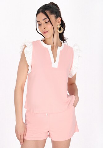 faina Athlsr Shirt 'Fashion Look' in Pink: front