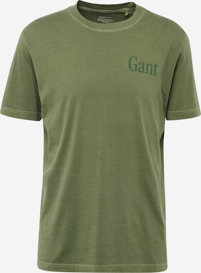 GANT T-Shirt in grün / dunkelgrün, Produktansicht