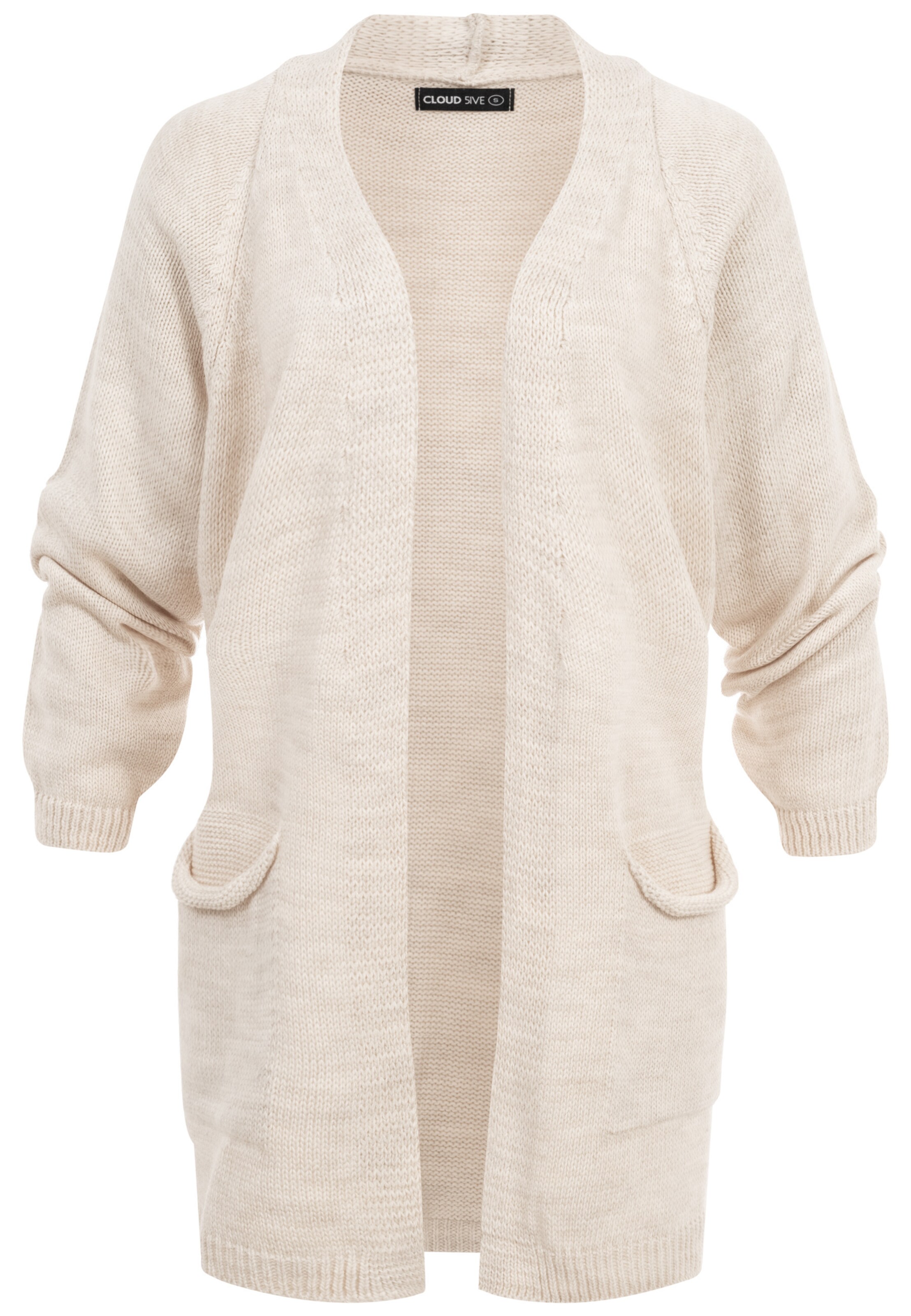 Cardigan Cloud5ive en beige : devant