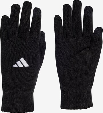 ADIDAS PERFORMANCE Athletic Gloves 'Tiro' in Black: front