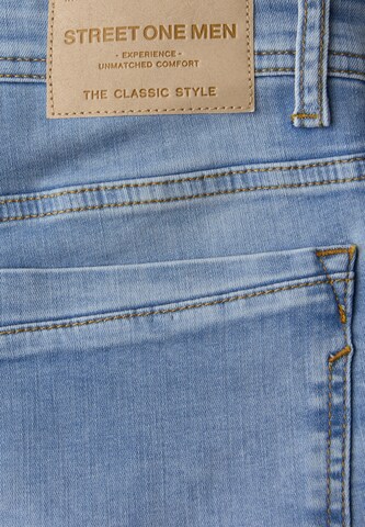 Street One MEN Slim fit Jeans 'Player' in Blue