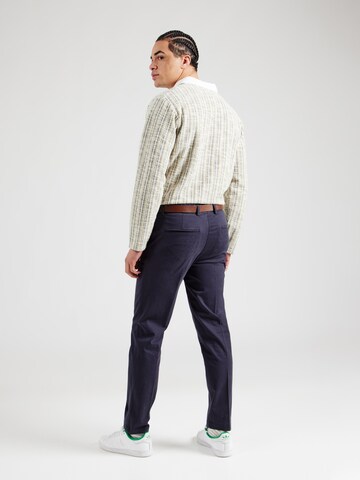 JACK & JONES - Slimfit Pantalón de pinzas 'JPSTOLLIE FRANCO' en azul