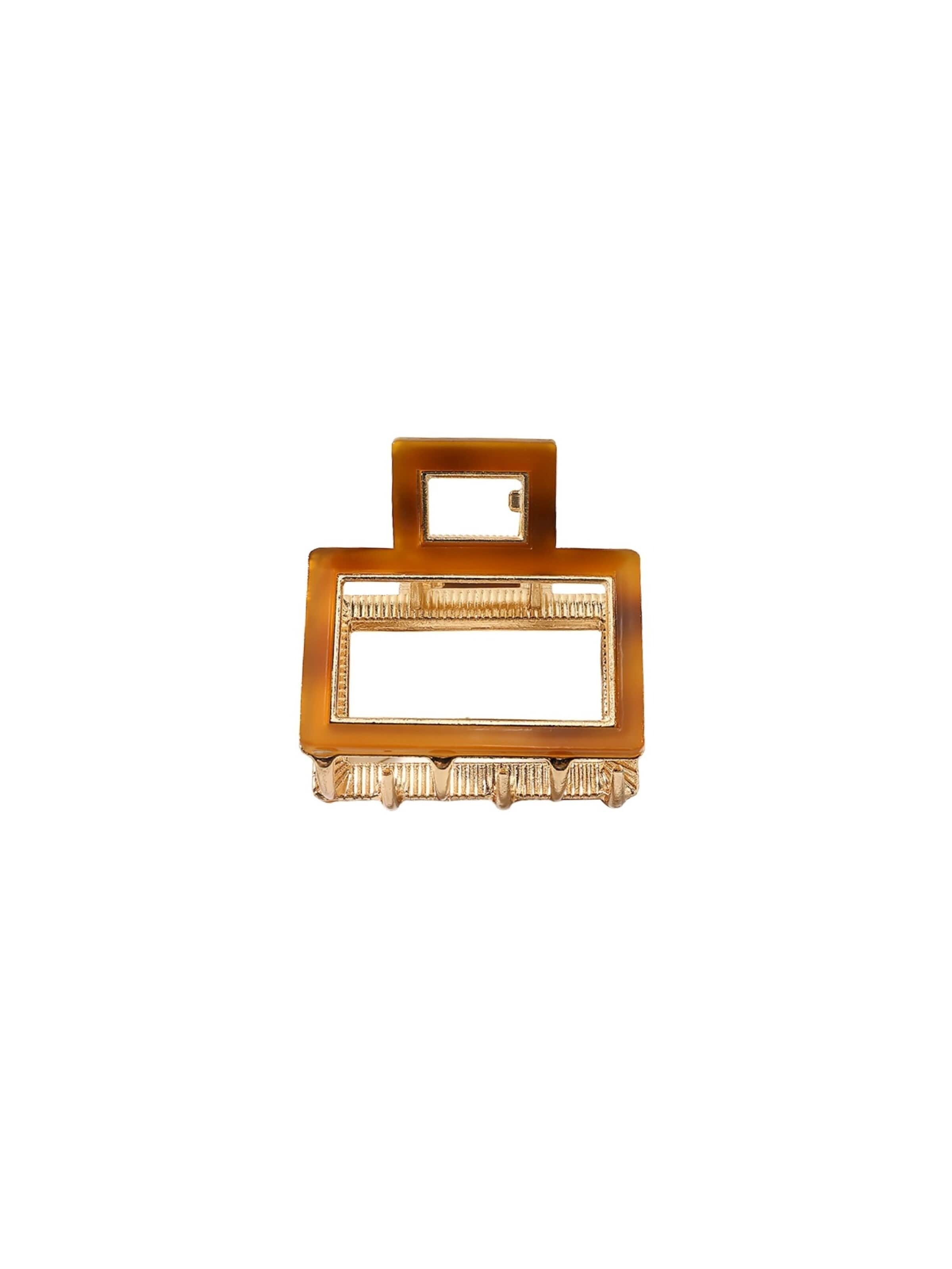 Ornement pour cheveux 'Vida Hair Claw - Brown' soho Hair accesoires en marron