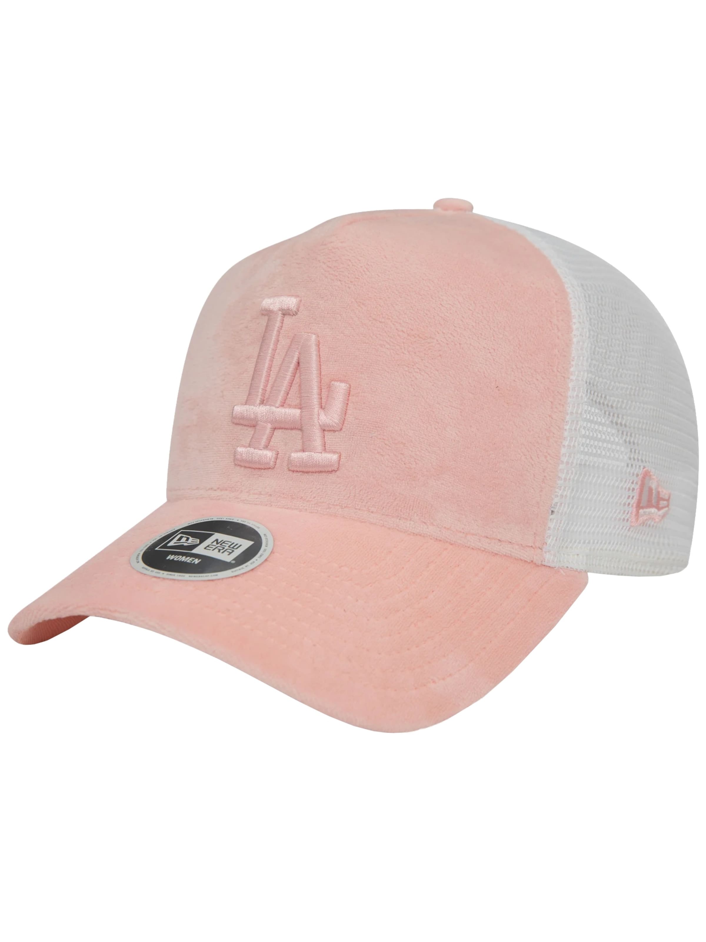 NEW ERA Cap 'New Era  LA Dodgers' in Pink: front