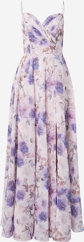 Robe Laona en violet : devant