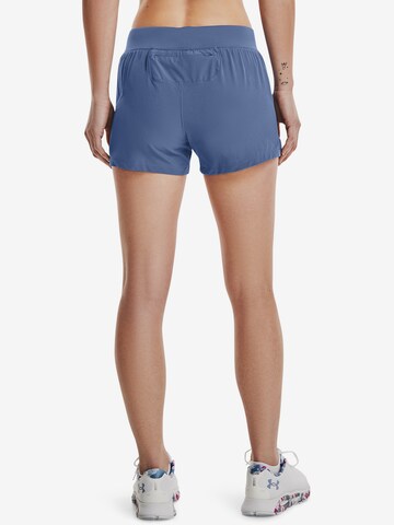 UNDER ARMOUR Regular Sportshorts 'Qualifier SP' in Blau