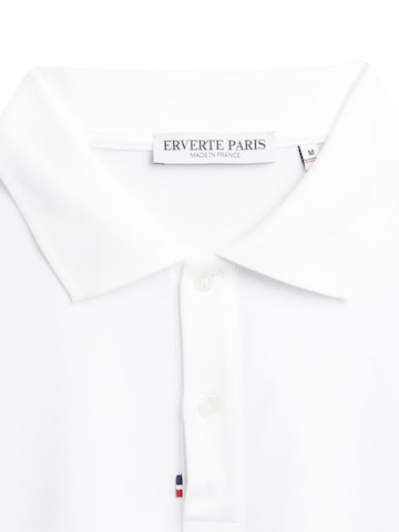T-Shirt 'Polo Made in France' ERVERTE Paris en blanc