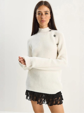 Pullover 'Pullover' di Bianco Lucci in bianco: frontale
