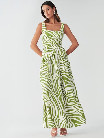 BWLDR - Vestido 'SAFIA' em verde