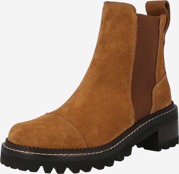 See by Chloé Chelsea Boots 'MALLORY' in Brown: front