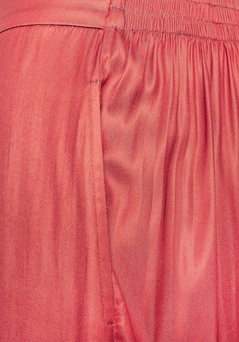 LASCANA Широкий Штаны в Красный