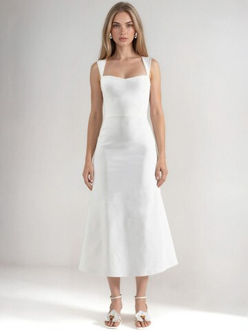 Hiccup Dress 'Midi' in White