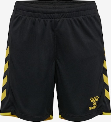 Hummel Workout Pants in Black: front