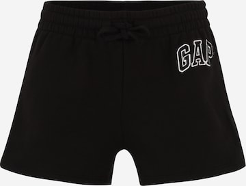 Gap Petite - Regular Calças 'HERITAGE' em preto: frente