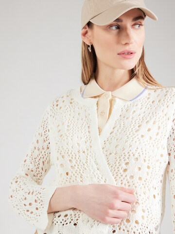 ZABAIONE Strickjacke 'Et44ienne' in Beige