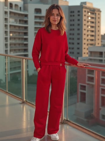 Vivisence Jogginganzug '9205kmpl' in Rot