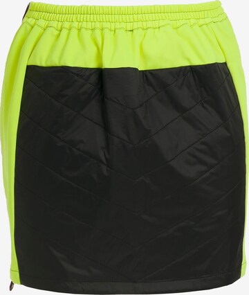 Ulla Popken Athletic Skorts in Black: front