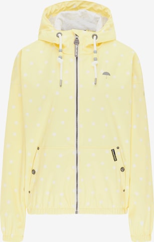 Schmuddelwedda Between-season jacket in Yellow: front