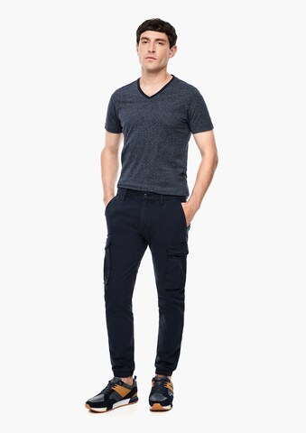 s.Oliver Tapered Cargo Pants in Blue