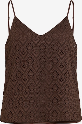 VILA Top 'VINUSA' in Brown: front