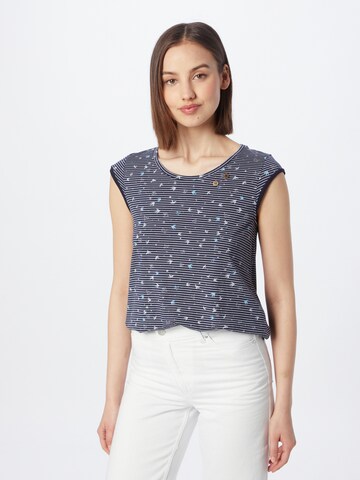 Ragwear Shirt 'DOMINNICA' in Blauw: voorkant