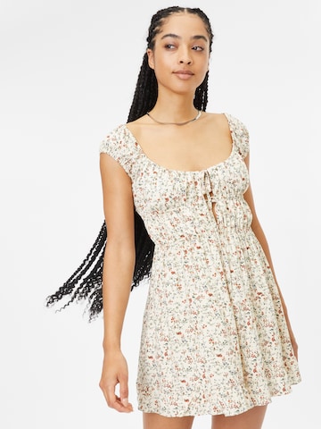 AÉROPOSTALE Summer dress in Beige: front