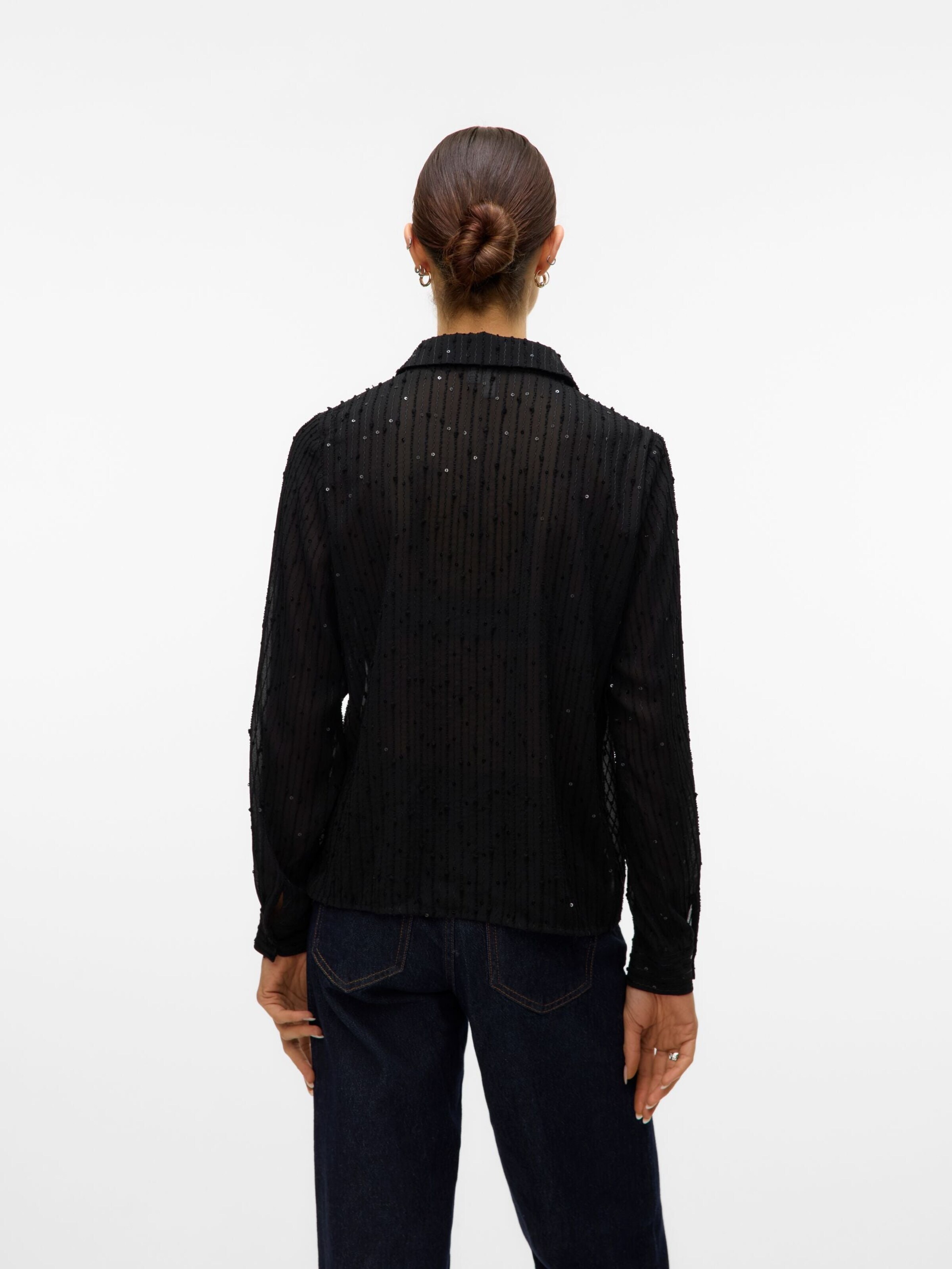 Camicia da donna '10332551' di VERO MODA in nero