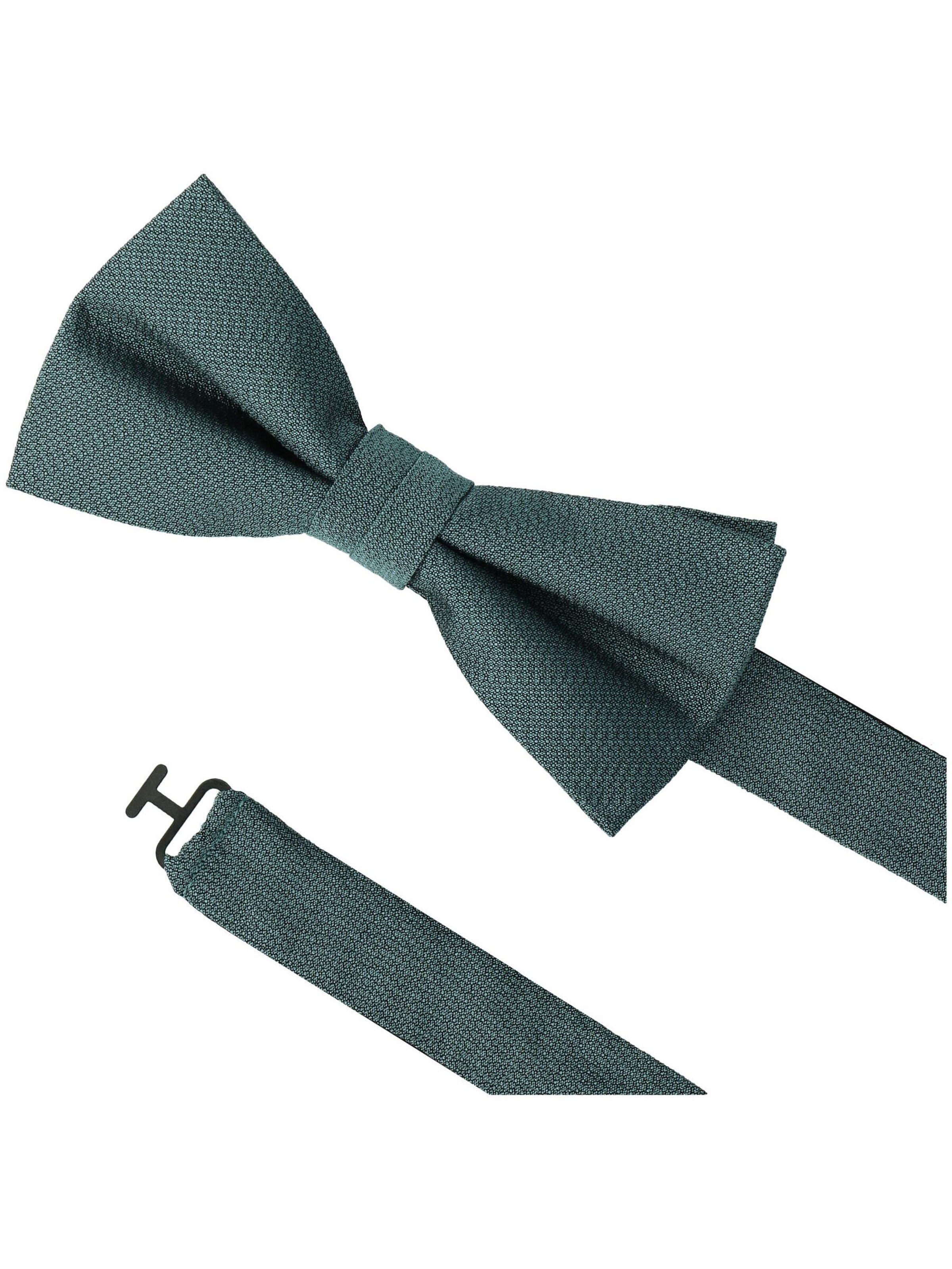 WILLEN Bow Tie 'Uni Struktur' in Green
