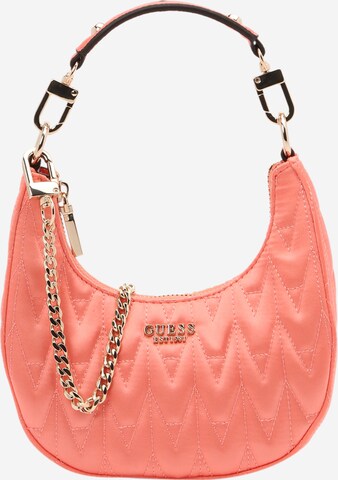 GUESS Käsilaukku värissä vaaleanpunainen