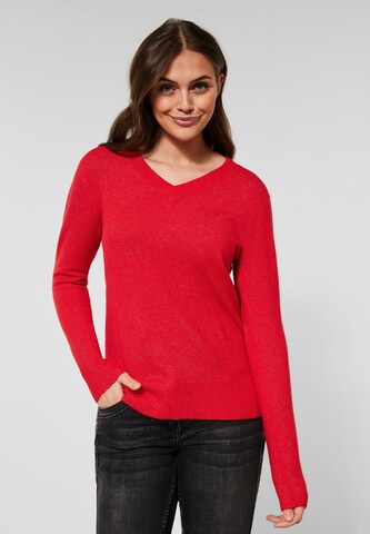 CECIL Sweater in Red: front