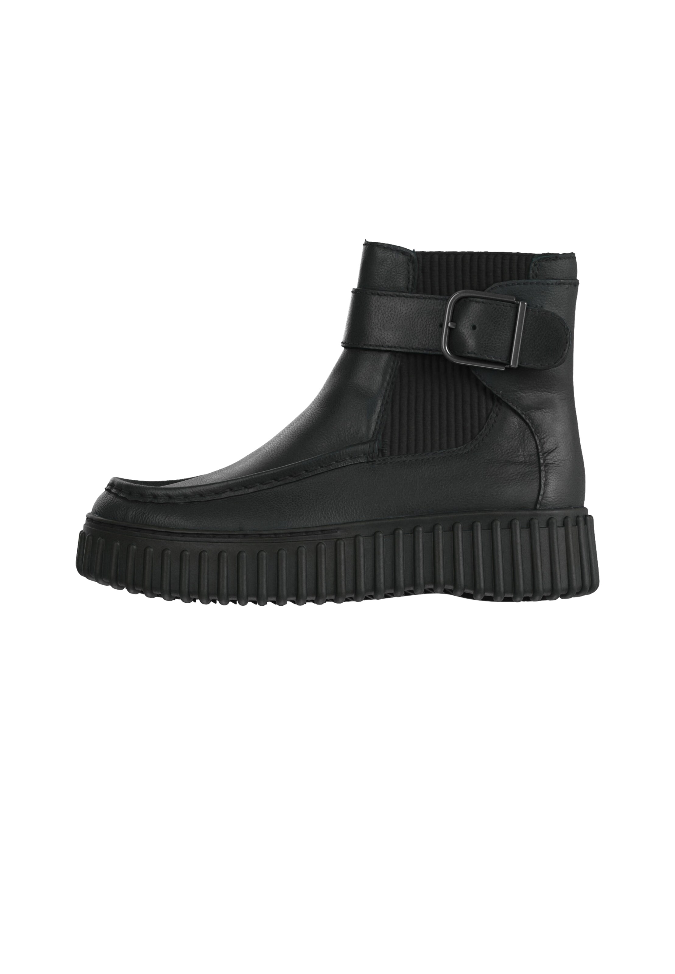 CLARKS Bootie 'Torhill' in Black: front