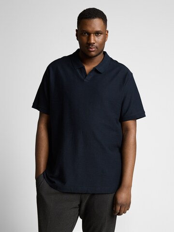 TOM TAILOR Men + Poloshirt in Blau: Vorderseite
