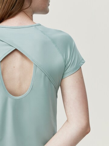 Born Living Yoga Performance shirt ' Tora ' in Blue