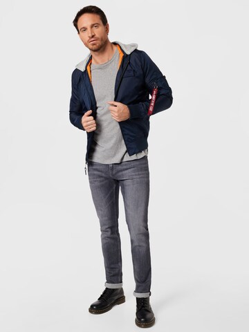 Veste mi-saison 'MA-1 TT' ALPHA INDUSTRIES en bleu
