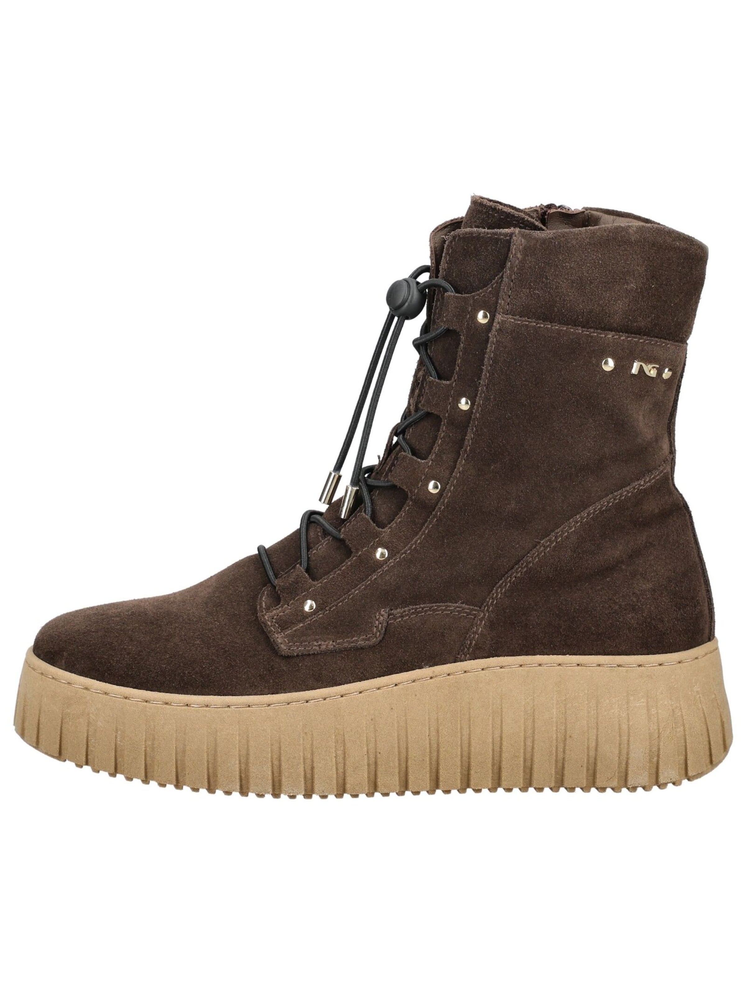 Nero Giardini Schnürstiefelette in Braun