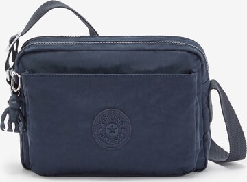 KIPLING Skuldertaske 'Abanu' i blå: forside