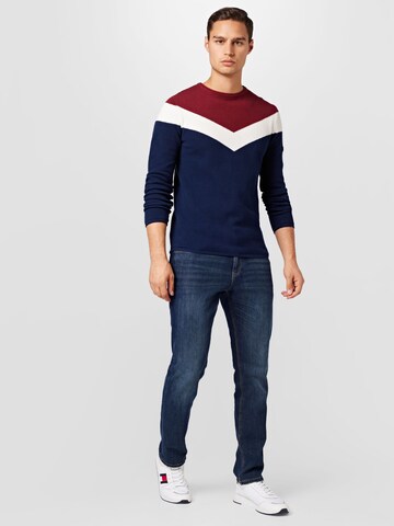 Key Largo Sweater 'MST RÜDIGER' in Blue