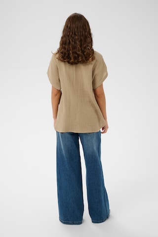 CULTURE Shirts 'CUmyra' i beige