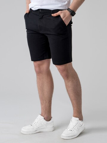 PANTONECLO Regular Chino 'Pantoneclo Men’s Chino Shorts' in Zwart