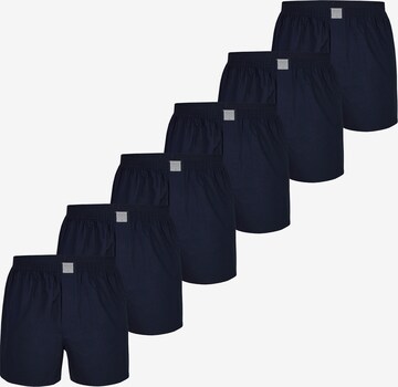 MG-1 Boxershorts ' Classics ' in Blauw: voorkant