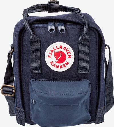 Fjällräven Tasche 'Kånken' in marine / rot / weiß, Produktansicht