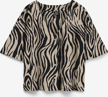 VERO MODA Bluse 'VMJESMILO' i grå: forside