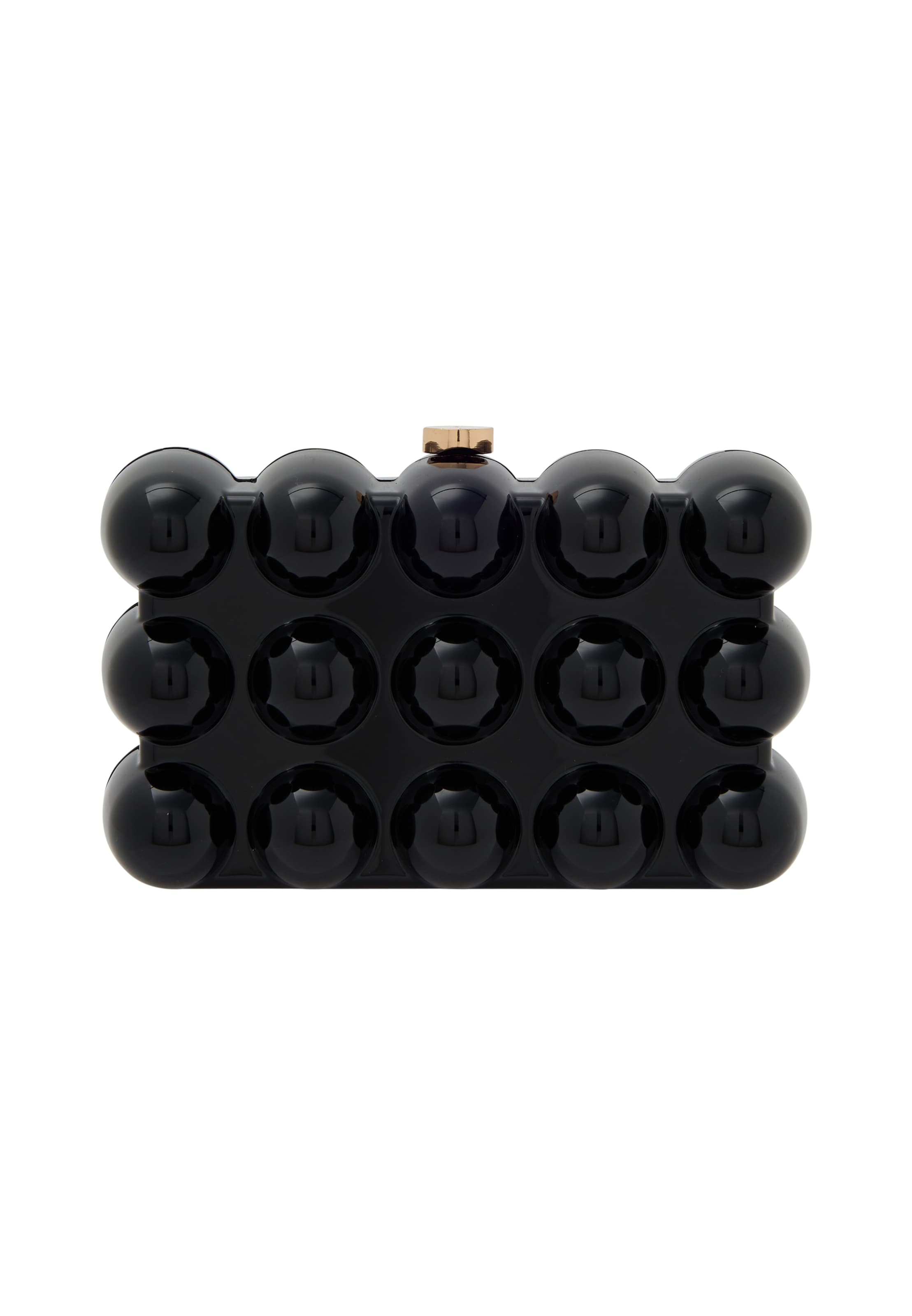 KRZY Клатч в Черный: спереди