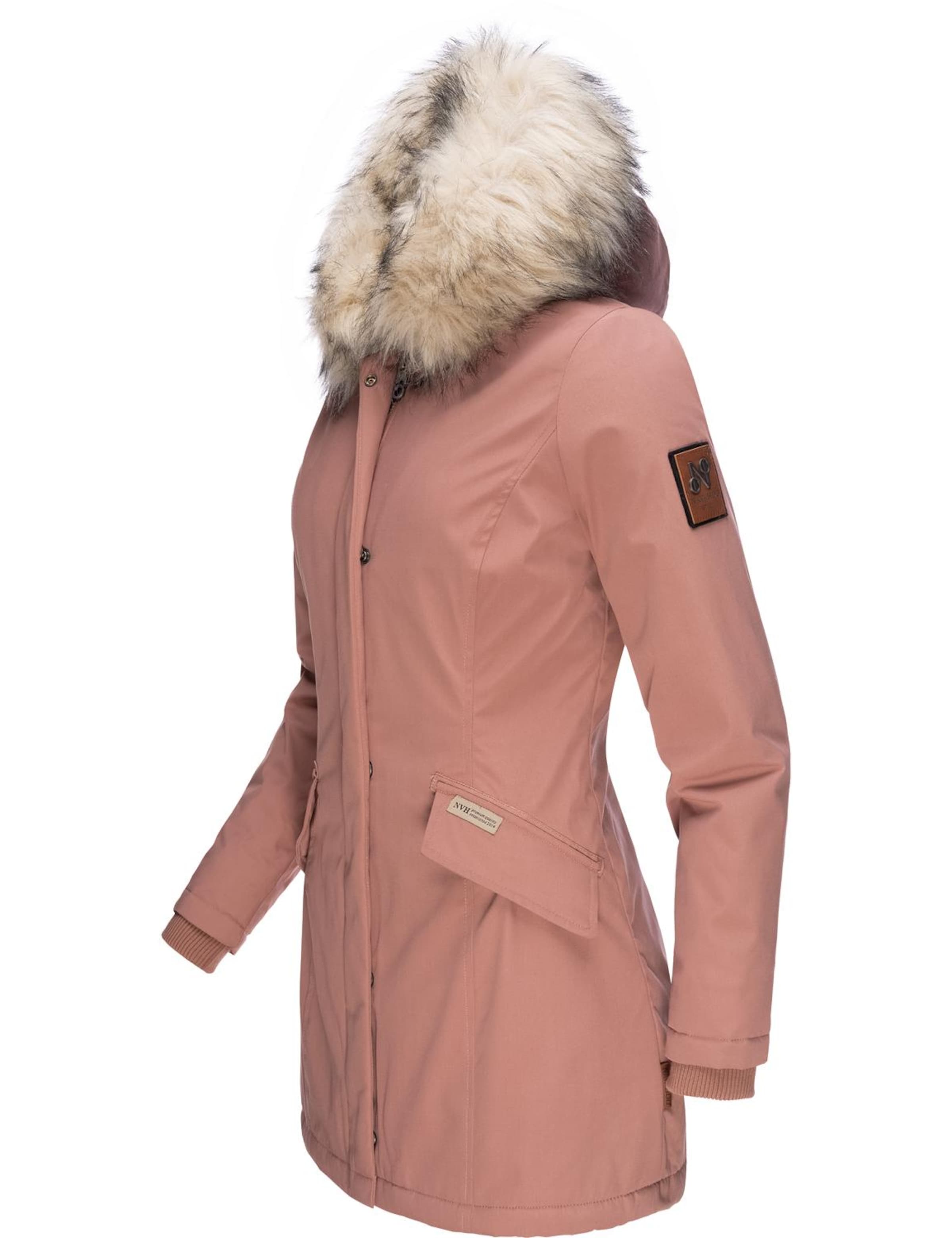 NAVAHOOZimski kaput 'Cristal' - roza boja